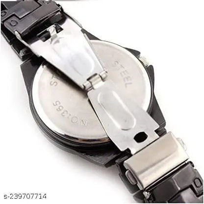 Arabic VVS Skeleton Automatic Watch Luxury Black Dial with Roman Numerals